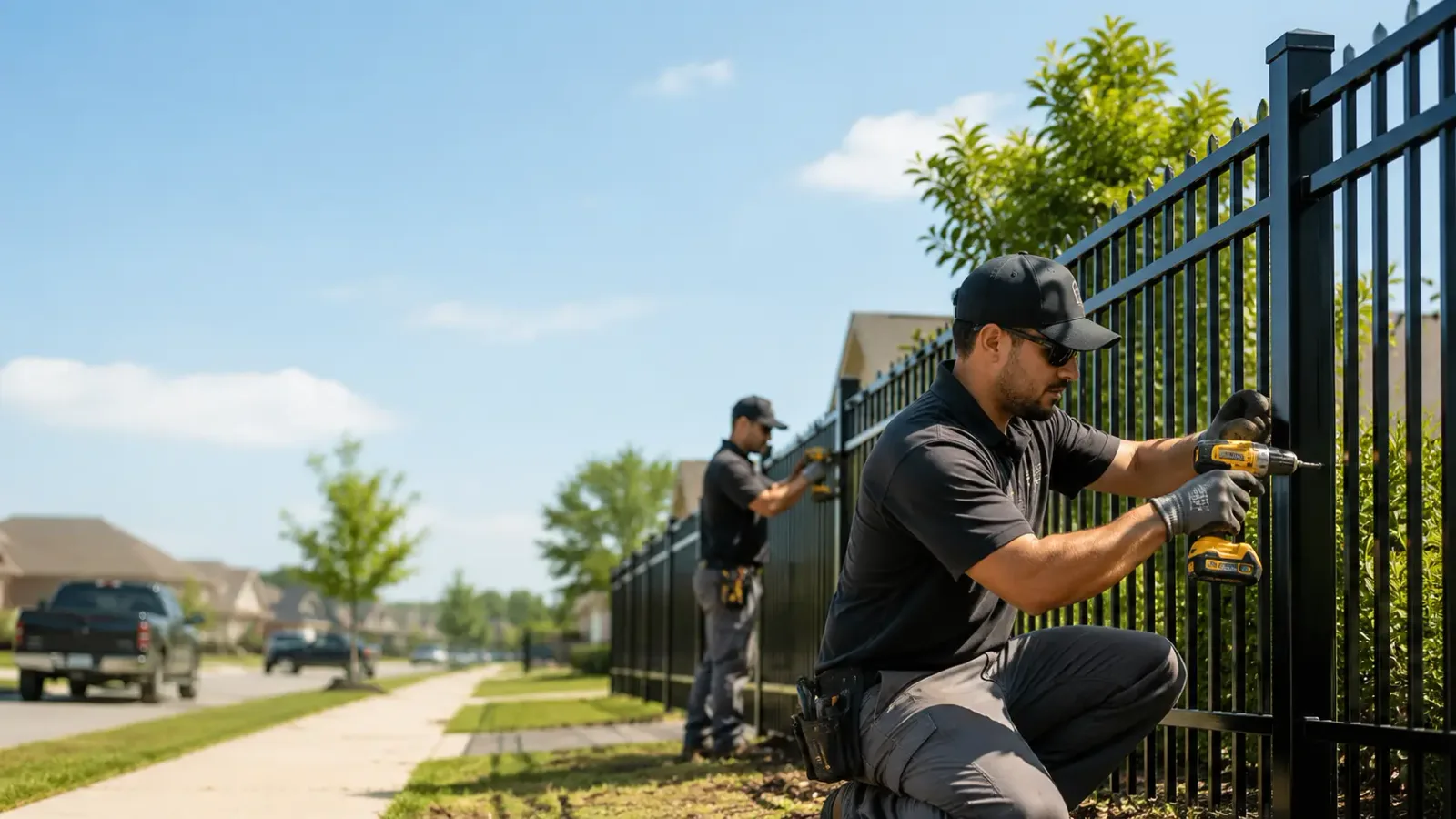 Metal Fence Installation in Lakeville, MN